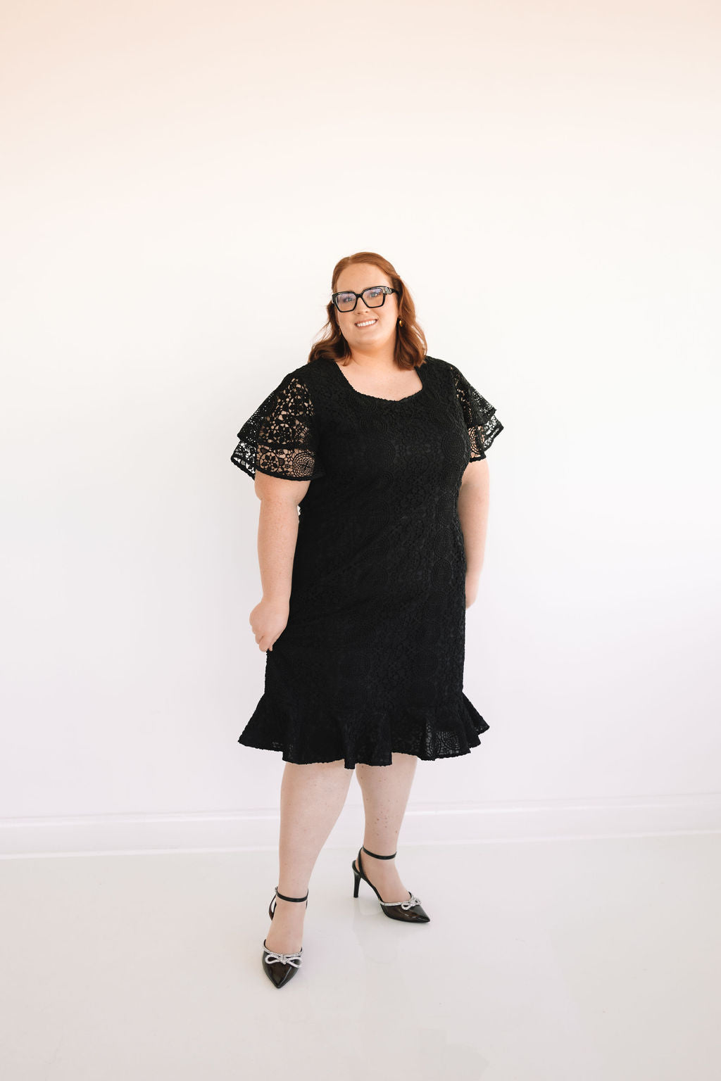 Charlotte Dress in Black- FINAL SALE