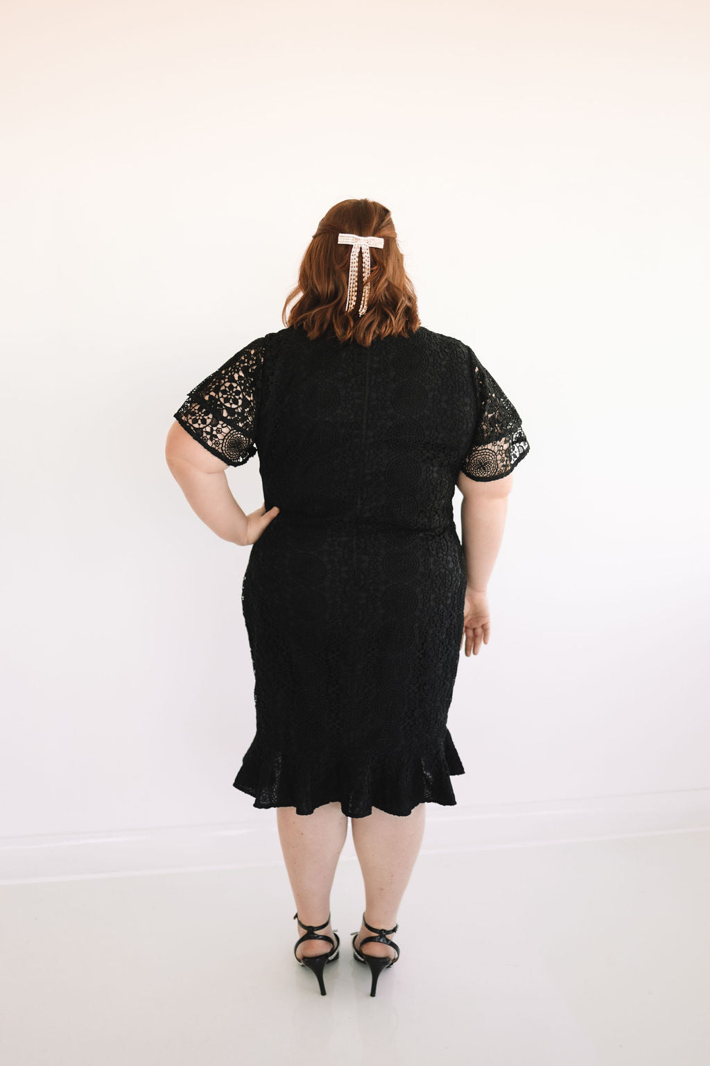 Charlotte Dress in Black- FINAL SALE