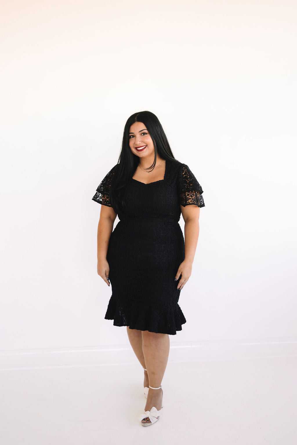 Charlotte Dress in Black- FINAL SALE