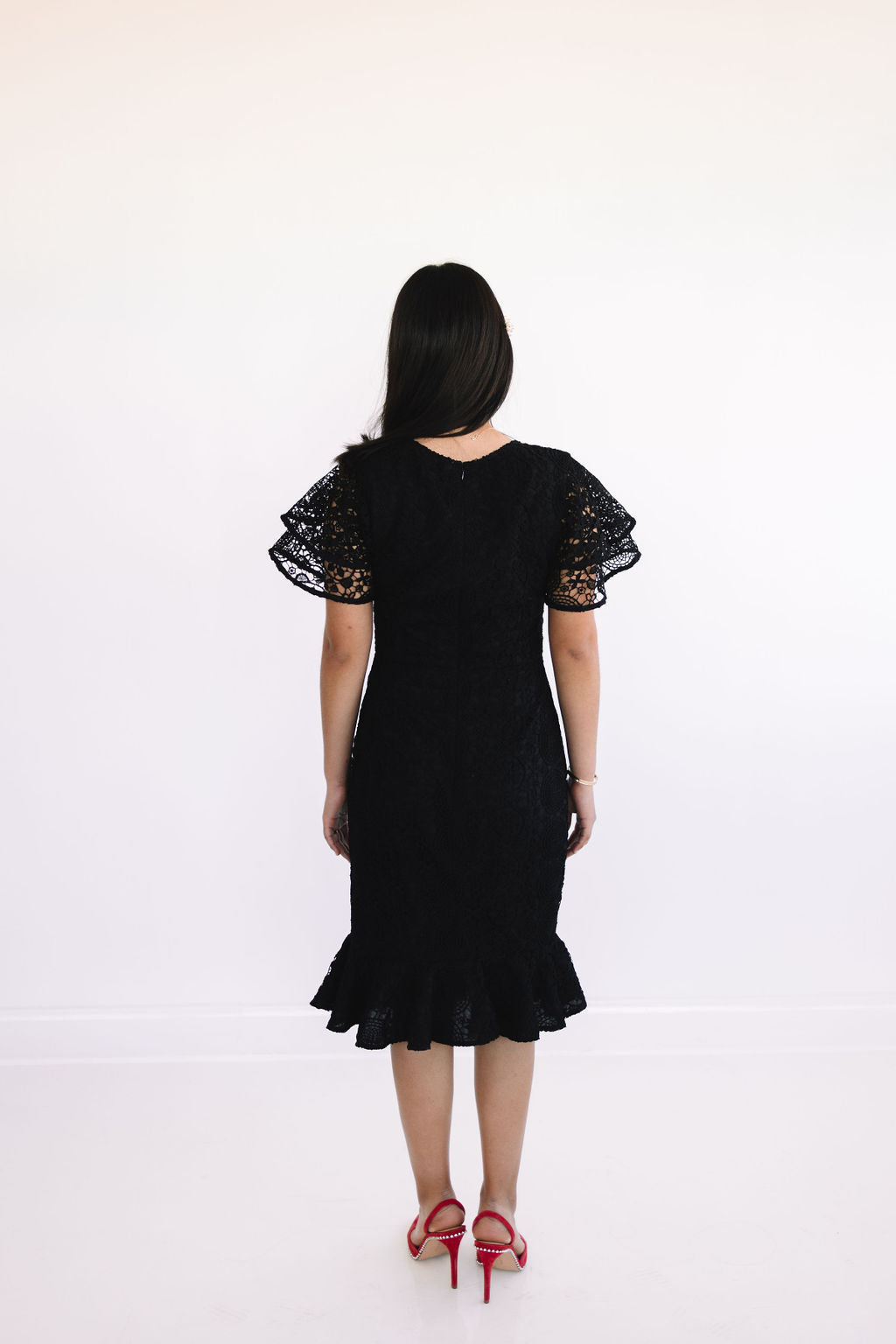 Charlotte Dress in Black- FINAL SALE
