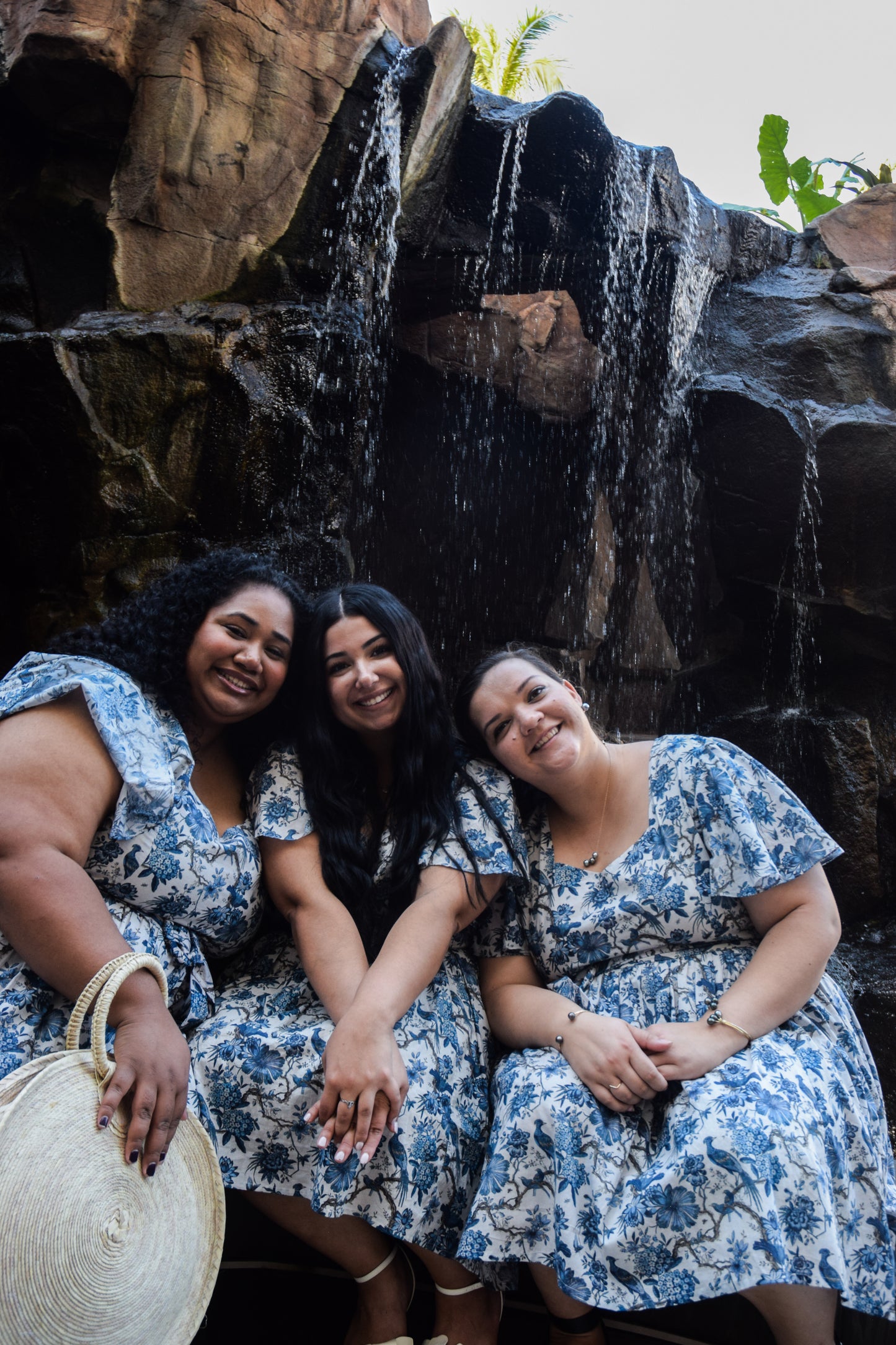 Short Savannah Dress in Indigo- FINAL SALE