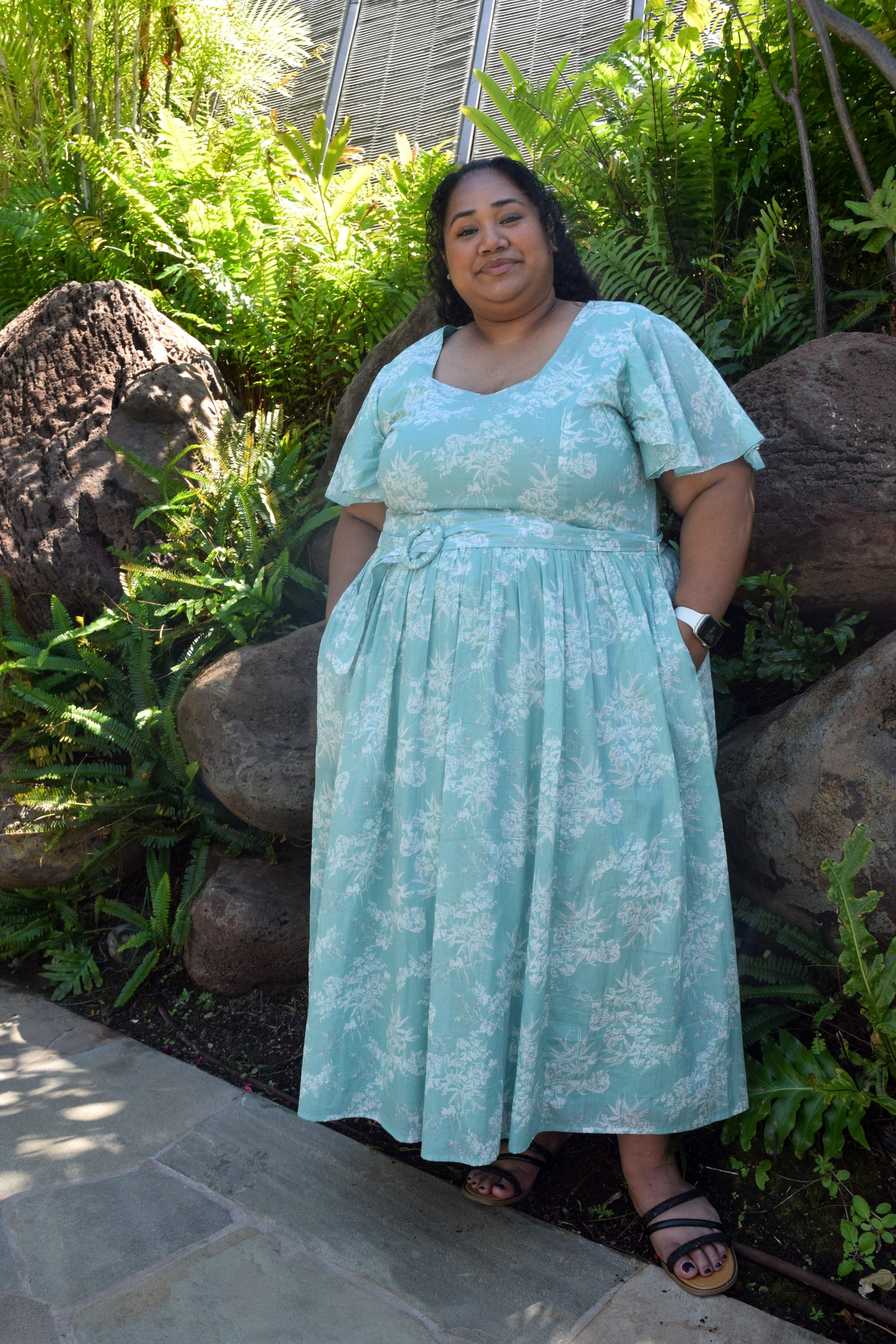 Savannah Dress in Teal- FINAL SALE