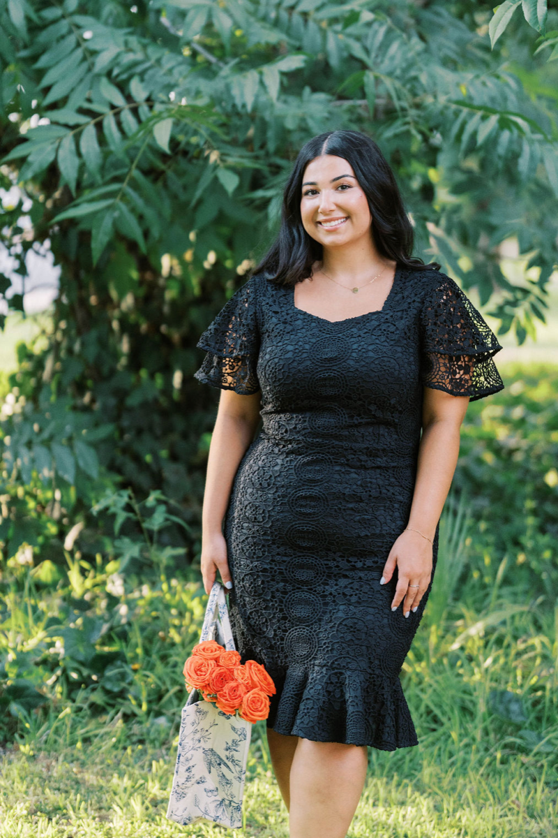 Charlotte Dress in Black- FINAL SALE