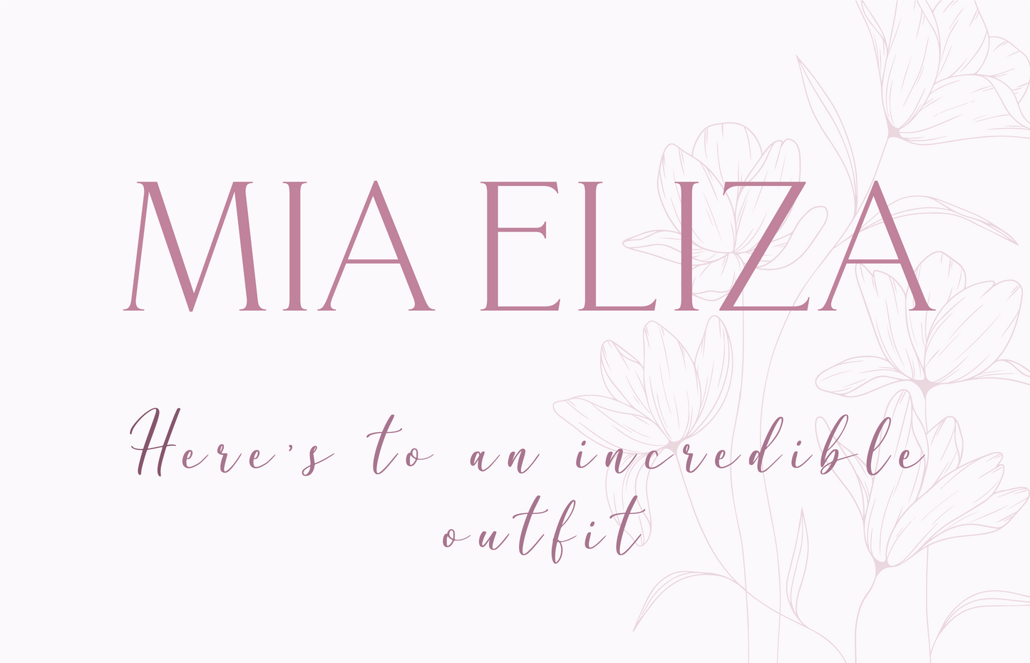 Mia Eliza Gift Card